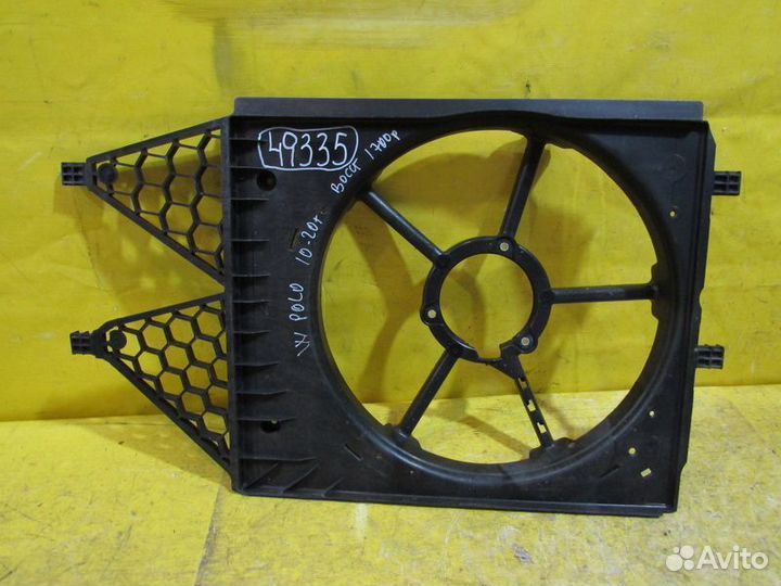 Диффузор вентилятора Volkswagen Polo 09-20 г 49335