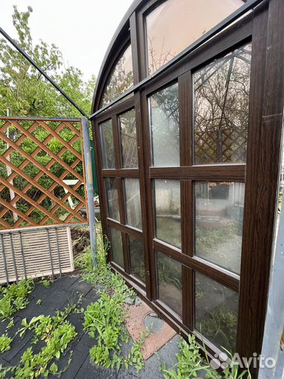 Пластиковые окна лоджия Арка