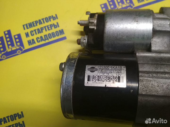 Стартер H4M Nissan Juke