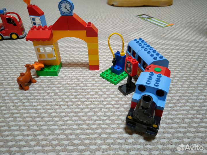 Лего Мой первый поезд конструктор