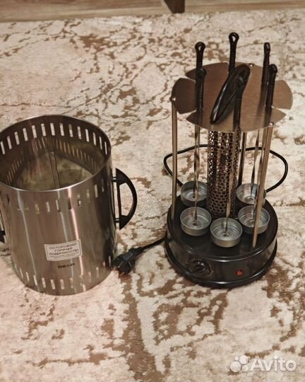 Электрошашлычница dexp kbm-1000