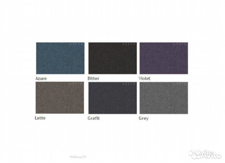 Диван Комфорт без подлокотников 4 подушки грей