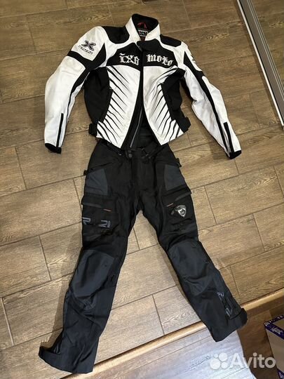 Мотокостюм куртка +штаны размер S