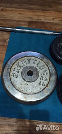 Спортивные блины и гриф