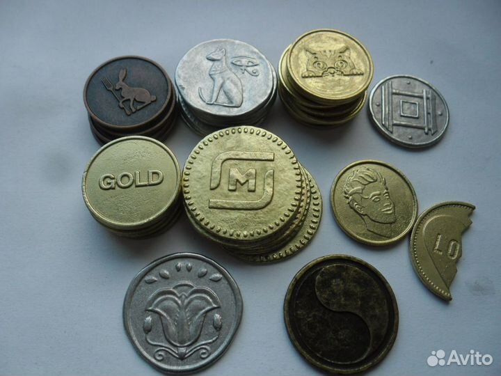 Монеты магнит Золото магнитного моря.обмен