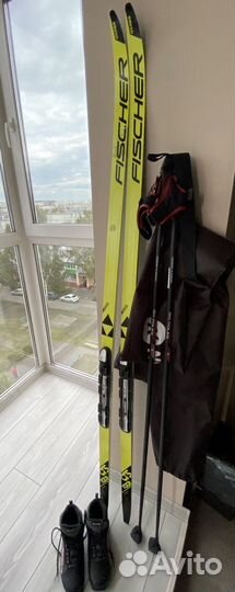 Беговые лыжи fisher