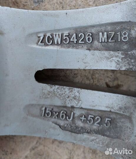Литые диски R15 5х114.3