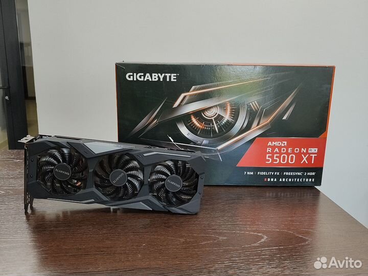 Видеокарта Gigabyte RX 5500 XT 8 Gb