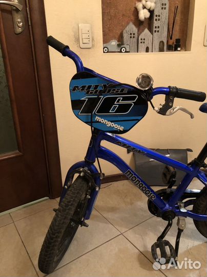 Велосипед mongoose 16