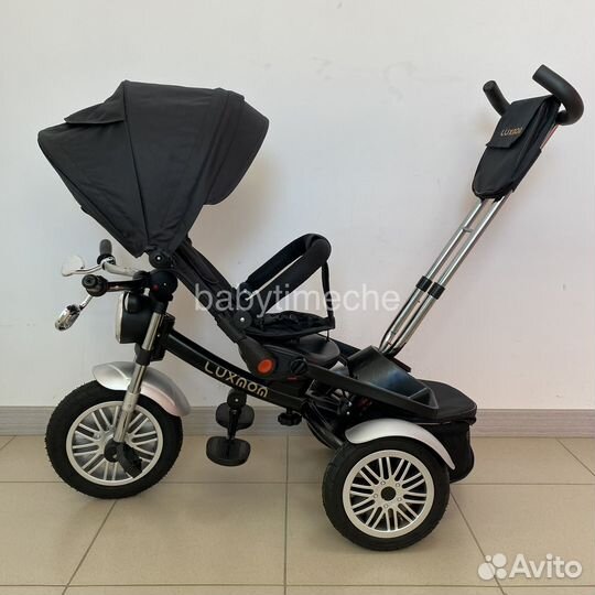 Трицикл трехколесный велосипед-мотоцикл Luxmom
