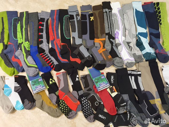 Носки мужские термо,треккинговые,гамаши,чуни 5.45