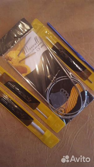 Спицы, вспарыватель и крючки для вязания maxwell