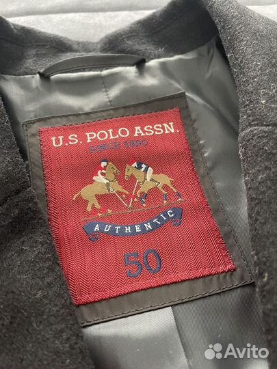 Пальто мужское us polo assn