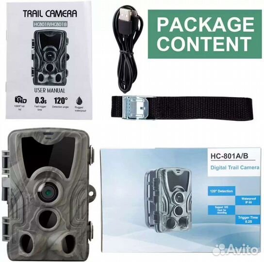 Фотоловушка suntek hc-801A новая