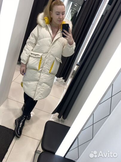 Пуховик зимний женский 48 50