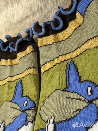 Короткие носки Тоторо/Totoro/Ghibli