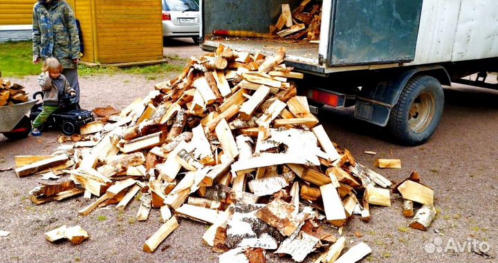 Дрова колотые Березовые