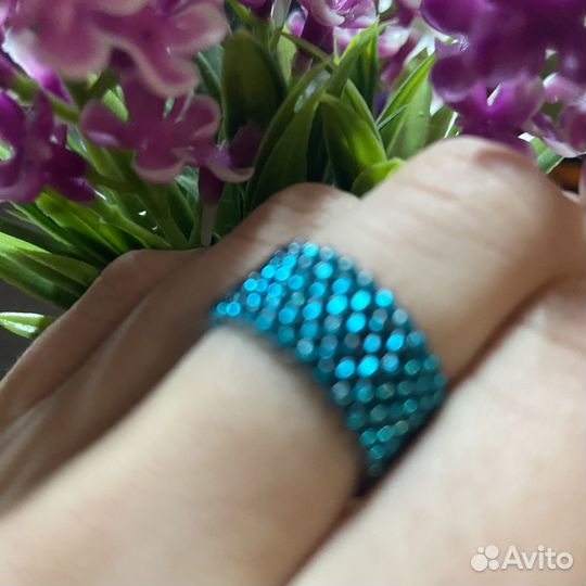 Кольцо из бисера