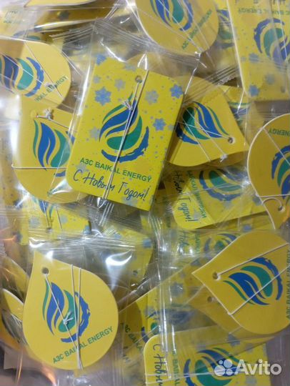 Ароматизаторы авто с логотипом компании RMT-8984