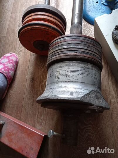 Штанга гриф блины бу