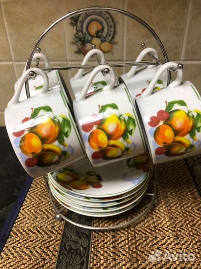 Чайный набор на подставке