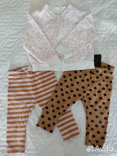 Вещи пакетом на девочку 74-80