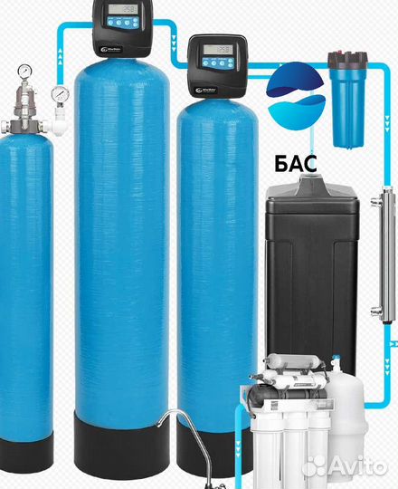 Фильтрация воды из скважины/Очистка воды из скважи