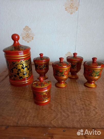 Посуда хохлома