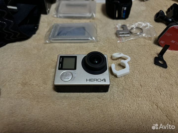 Экшн камера gopro hero 4 silver