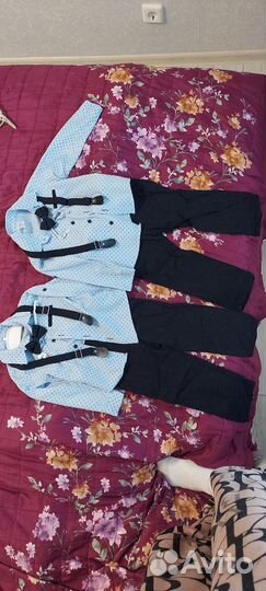 Костюм праздничный на годик двойняшки