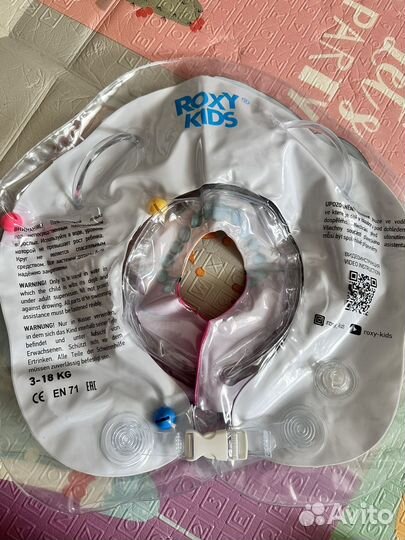Круг для плавания на шею roxy kids