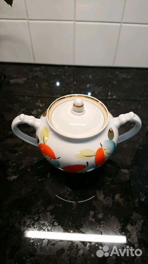 Сахарница из сервиза Дулево 