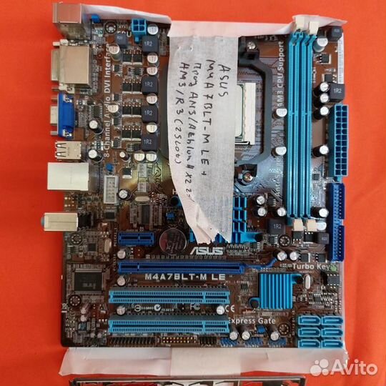 Материнская плата Asus M4A78Lt-M Le на Am3