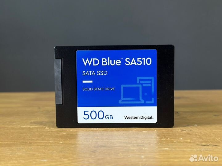 SSD WD Blue WDS500G3B0A 500гб