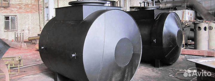 Резервуар горизонтальный 25м3 и более