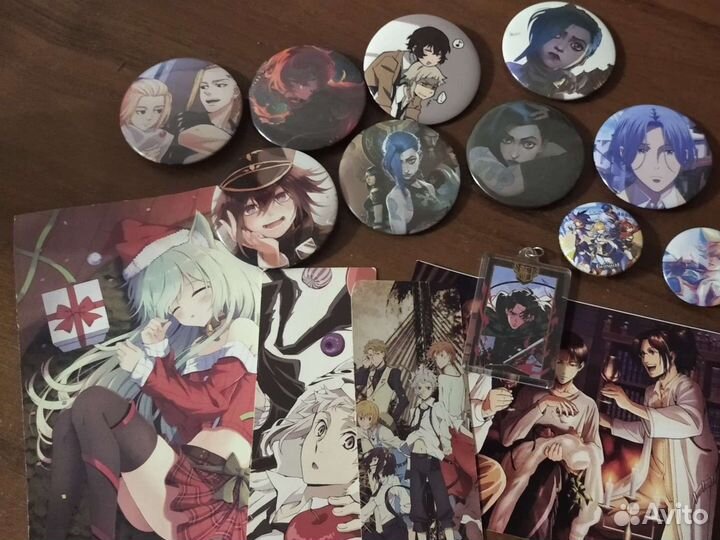 Значки аниме