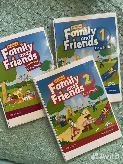 Учебник и рабочая тетрадь Family and Friends