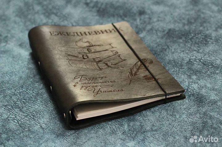 Блокнот из кожи лайт