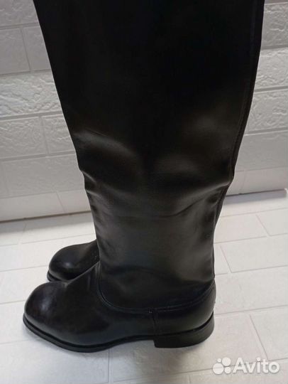 Сапоги офицерские хромовые