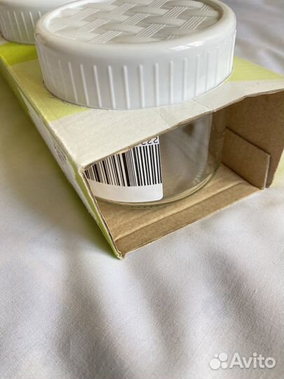 Набор посуды новый для хранения сыпучих