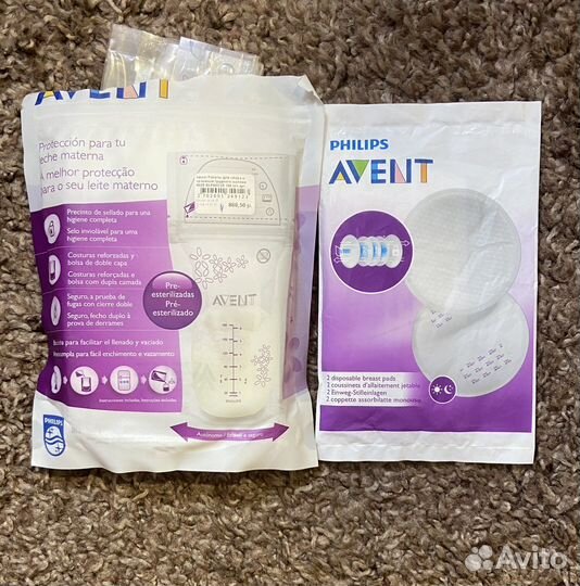 Молокоотсос avent электрический