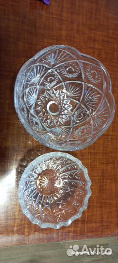 Хрустальная ваза