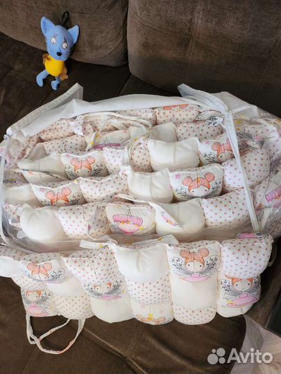 Бортики в детскую кроватку