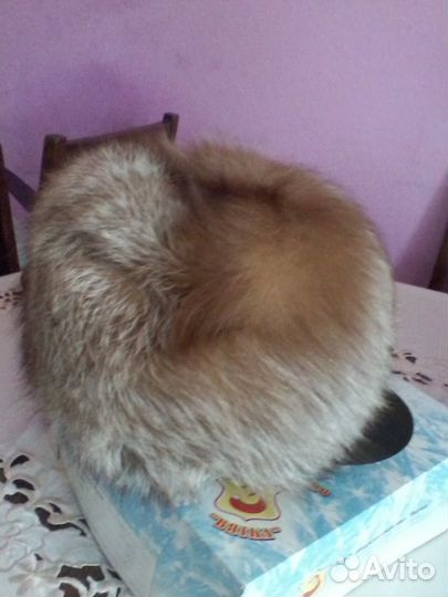 Шапка зимняя меховая женская