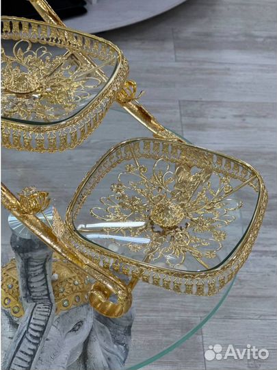 Горка для сервировки менажница этажерка