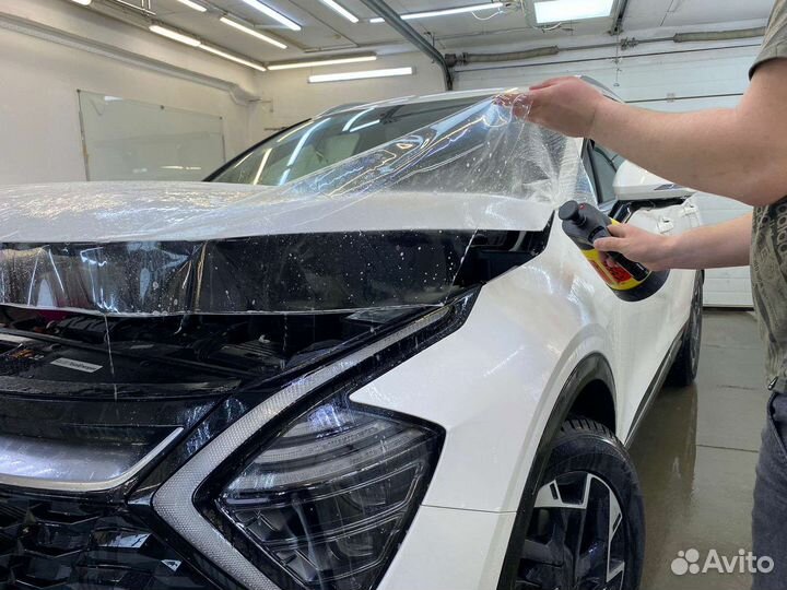 Антигравийная пленка. бронь пленка на авто