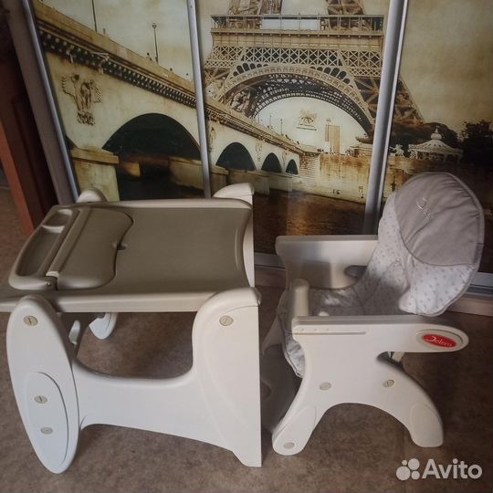 Стульчик-трансформер для кормления Jetem