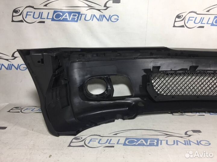 Передний бампер BMW E46, М пакет в сборе