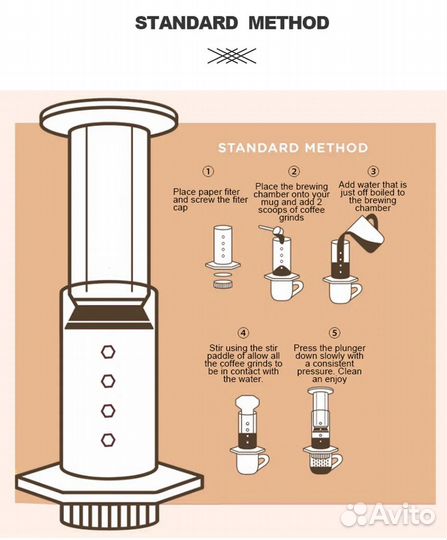 Кофеварка ручная AeroPress