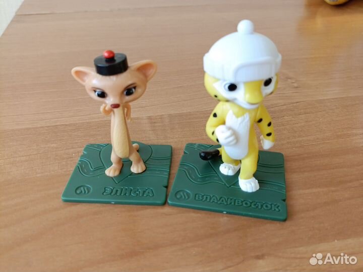 Фигурки Лео и тиг вкусно и точка